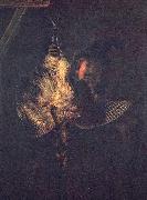 Rembrandt van rijn Selbstportrat mit toter Rohrdommel china oil painting artist